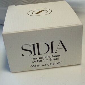 New- SIDIA the solid perfume , “ Braless” leather and vanilla– .13 ounce